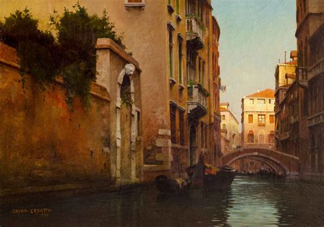 Canal In Venice 1939 Galleria Berardi
