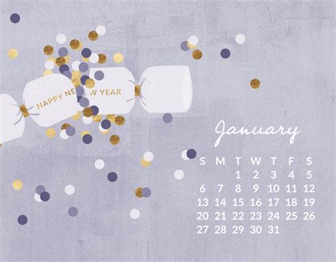 Aesthetic Calendar Background