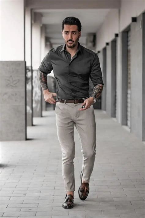 Grey Shirt Matching Pant Ideas Grey Shirt Combination Pants Tiptopgents