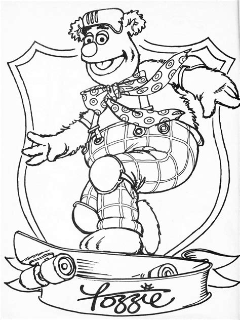 The Muppet Show Coloring Pages Download And Print The