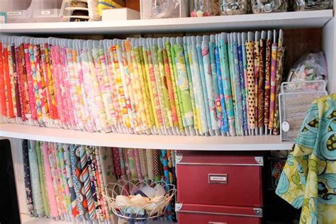 Fabric Organizers The Cottage Mama Organize Fabric Quilting Room