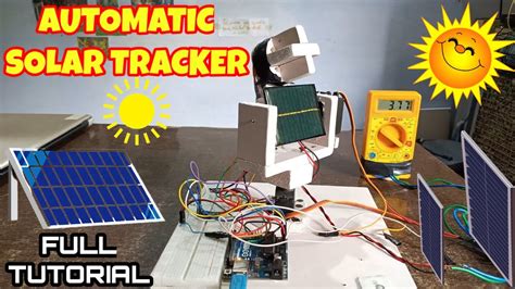 How To Make Solar Tracker Using Arduino Full Tutorial Dual Axis Solar