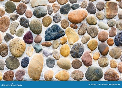 Pebble Stone Floor Tile Texture Stock Photo Image Of Background