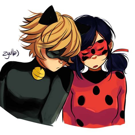 Chat Noir And Ladybug Miraculous Ladybug Fan Art 42905193 Fanpop