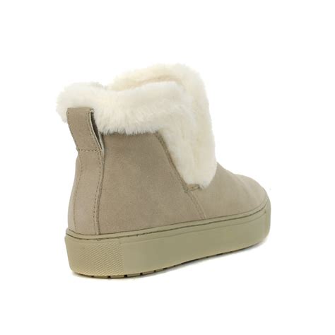 Cougar Shoes Womens Duffy Mushroom Suede Winterized Slip On Sneakers Wookicom