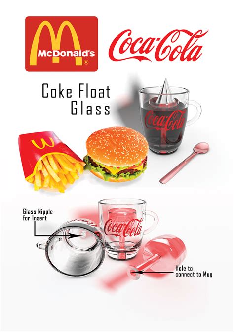 Artstation Mcdonalds Coke Float Glass Proof Of Concept Design