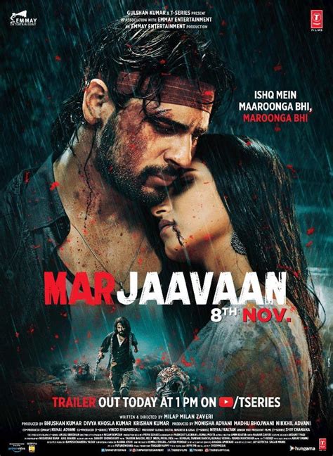 Marjaavaan Movie Upcoming Hindi Film Detail And Trailer Hindi Bollywood Movies Bollywood