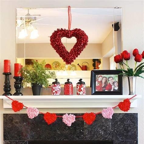 40 Romantic Valentine Home Decoration Ideas To Warm Your Relationship