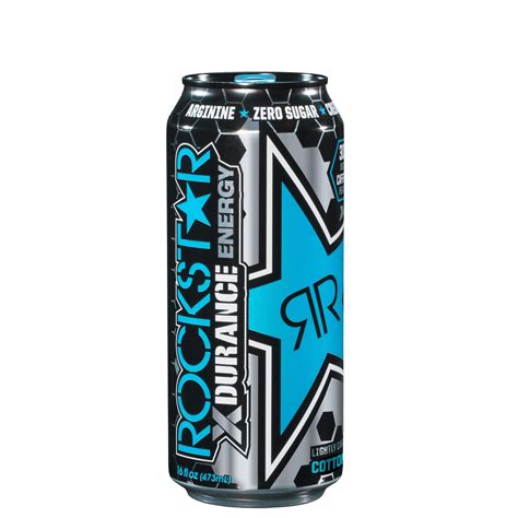 Rockstar Xdurance Cotton Candy Energy Drink 16 Fl Oz Can Brickseek