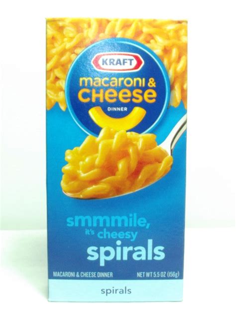 Kraft Macaroni And Cheese Spirals 156g Sams Bread And Butter Express