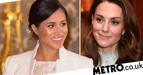 Meghan Markle And Kate Middleton Laugh Off Rift Rumours At Royal Bash