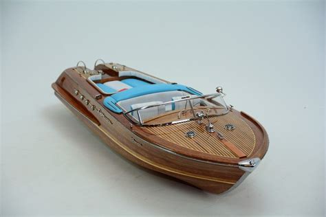 Buy Wooden Riva Aquarama Model Speed Boat 20in Model Ships