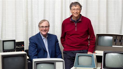 He went on to washington state university. Microsoft founders Bill Gates and Paul Allen recreate 1981 ...