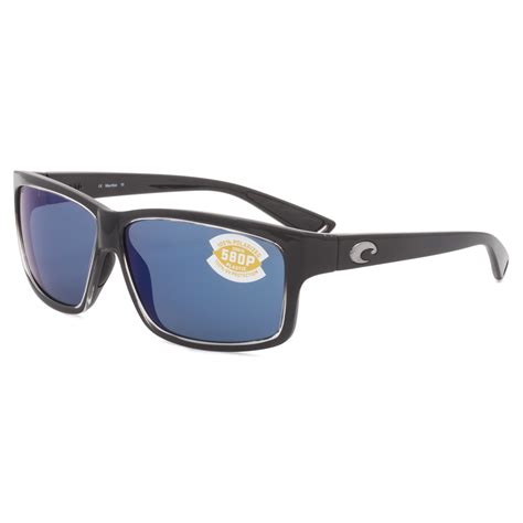 Costa Del Mar Cut Sunglasses Squall Frame Blue Mirrored 580p