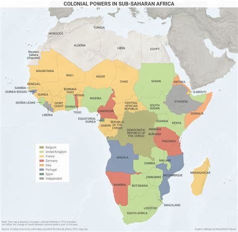 Colonial Powers In Sub Saharan Africa Geopolitical Futures