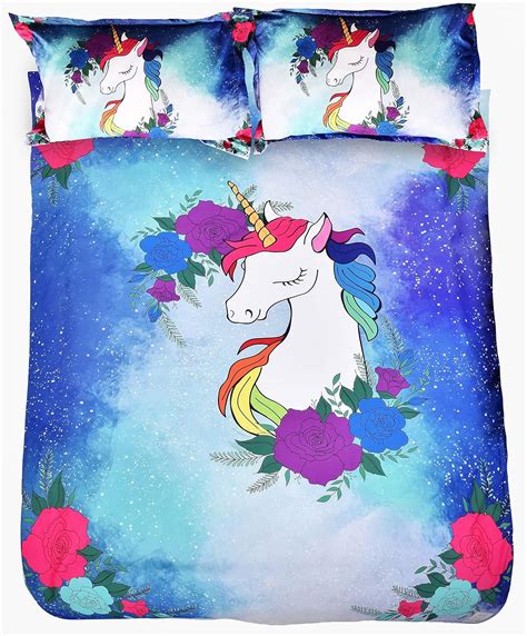 Best Unicorns Twin 3 Pc Bedding Sheet Set The Best Home
