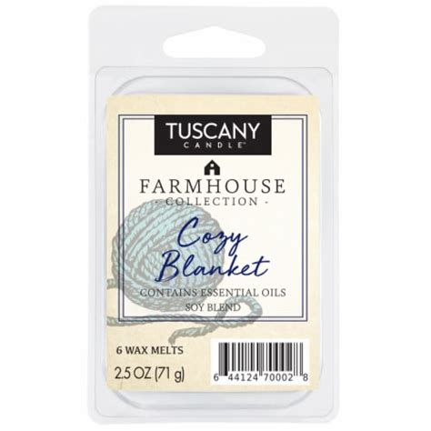 Tuscany Candle Farmhouse Collection Cozy Blanket Wax Melts 6 Pk 25 Oz Frys Food Stores