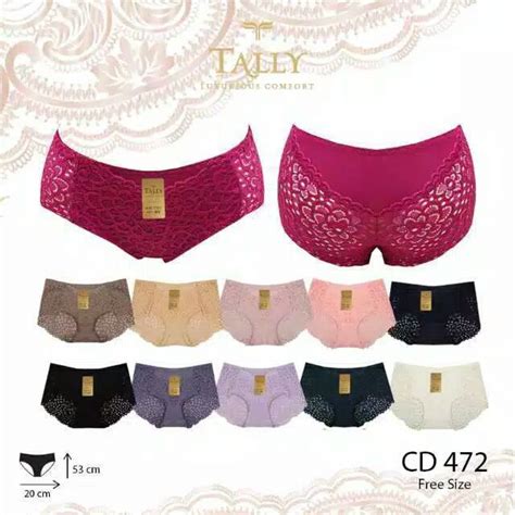 Cd Wanita Tally 472 Renda Brukat Transparan Cd Cewek Sexy Shopee