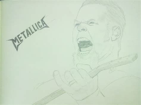 Metallica Sketch By Arkaprava08 On Deviantart