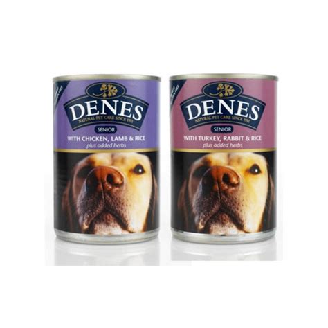 Denes Senior Canned Wet Dog Food Chicken And Turkey