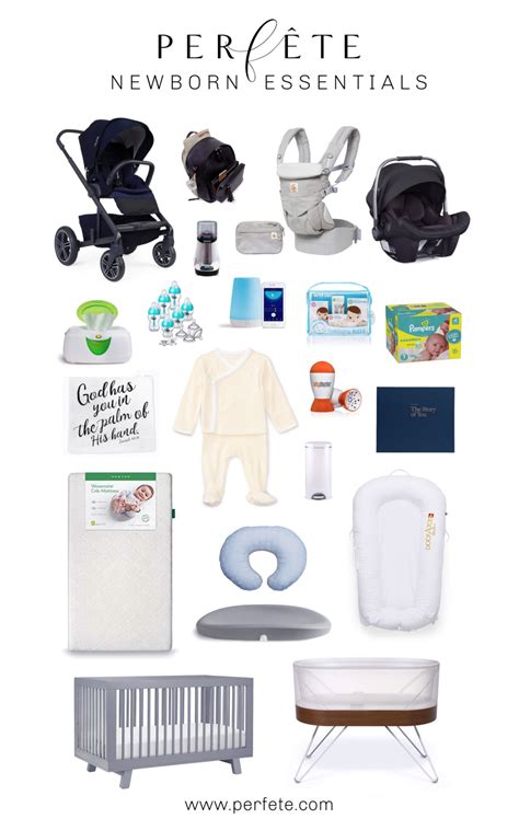 Newborn Essentials The Complete Perfête Baby List Perfete