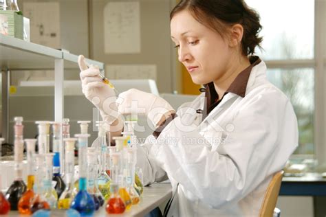 Science At Work In The Lab Stock Photos