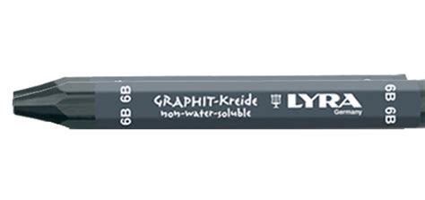 Lyra Graphite Crayons 2b Box Of 12