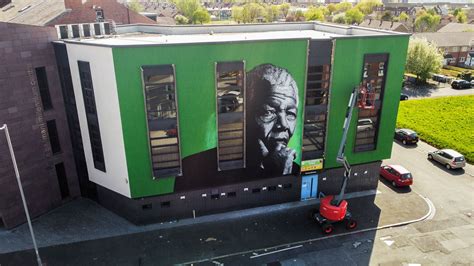 A Huge New Mural Of Nelson Mandela Is Almost Complete In Liverpool 8
