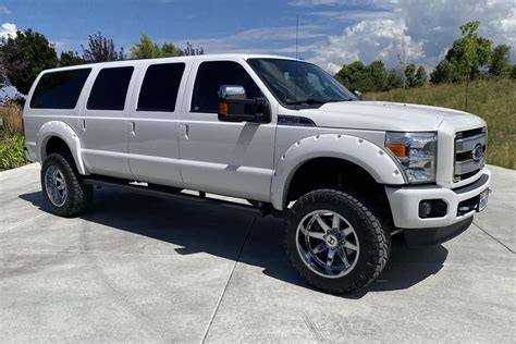 Wild Six Door 2016 Ford F 250 Excursion Conversion Up For Auction