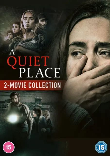 A QUIET PLACE Part I And Part II 2 Movie Collection DVD Emily Blunt