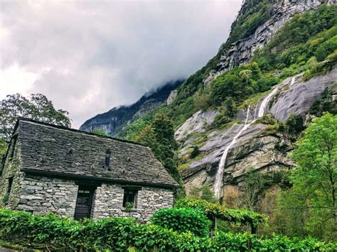 The Scenic Village Of Foroglio Switzerland Touring Switzerland