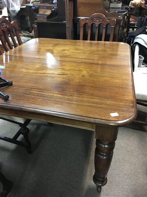 Discover hay's selection of contemporary dining tables here. A large Victorian extending Wind out dining table with 2 ...