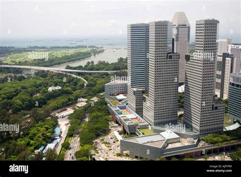 Suntec City Mall Tower Blocks Singapore Stock Photo Alamy