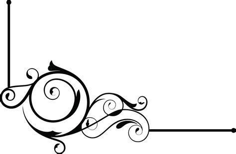 Free Clipart Of a Decorative Border