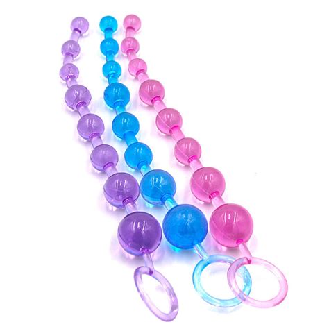 Long Anal Beads Plug Sex Toys For Women Men Anal Extender Anus