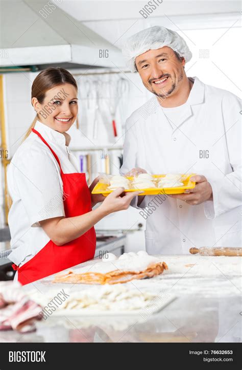 Portrait Happy Chefs Image And Photo Free Trial Bigstock