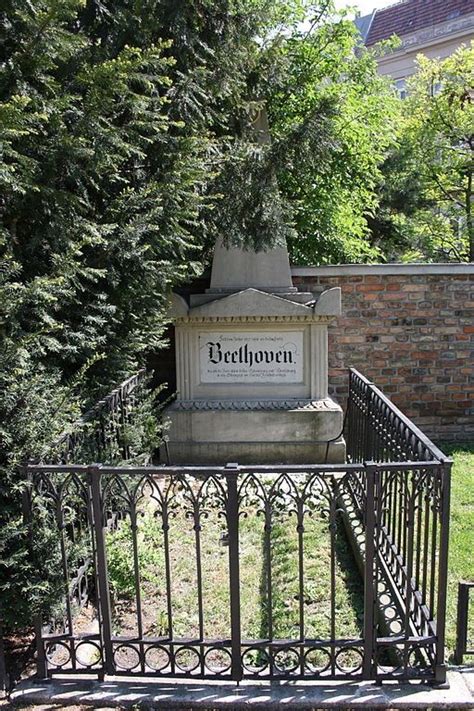 Ludwig Van Beethoven Original Burial Site German Composer And