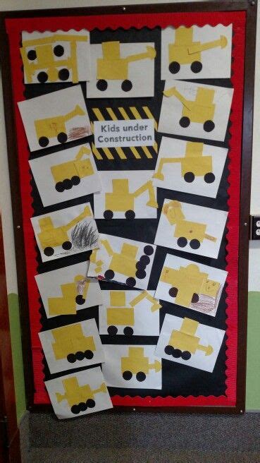 Bulletin Board Construction Community Helpers Art Community Helpers