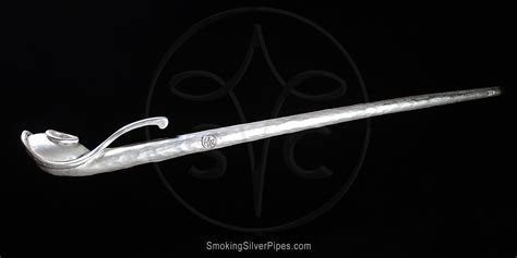 Egyptian Beauty Silver Pipe 30 Smoking Silver Pipes