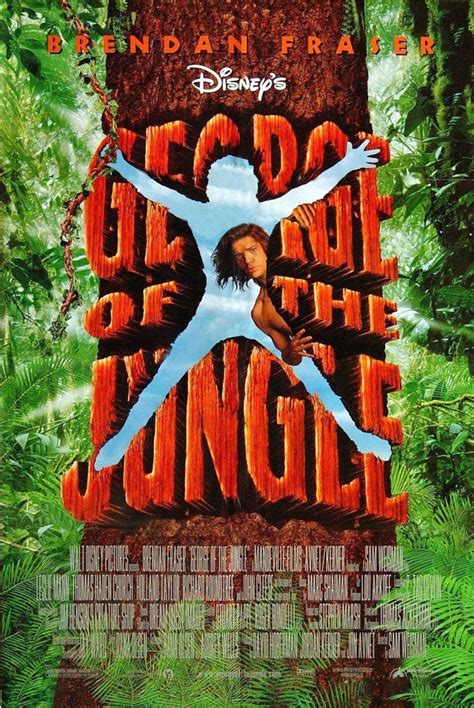 George Of The Jungle 1997 Movie Poster Sticker Die Cut Vinyl Etsy