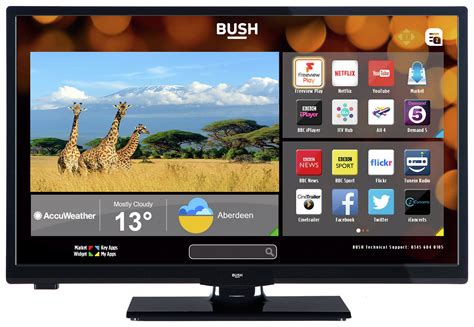 Bush 24 Inch Hd Ready Smart Tv With Dvd Player Black 6693954