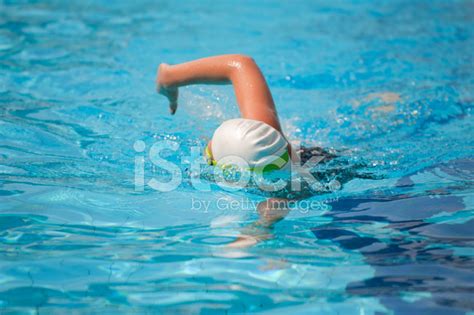 Casual Swimming Stock Photo Royalty Free Freeimages