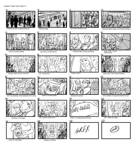 Example Storyboard Template