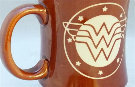 Wonder Woman Etched Ceramic Coffee Mug By Cyberglassware On Etsy 12