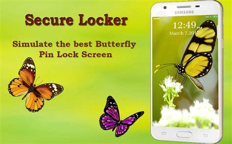 Butterfly Pin Lock Wallpaper For Android Apk Download
