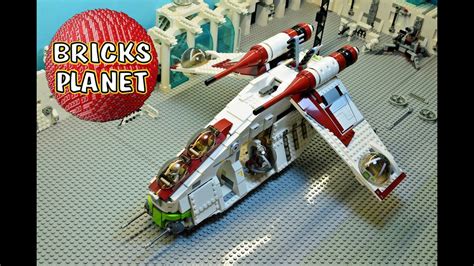 Republic Gunship 75021 Lego Star Wars Set Review Stop Motion Time