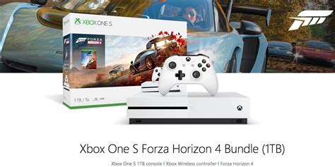 Microsofts Xbox One S 1tb Forza Horizon 4 Bundle Is Down