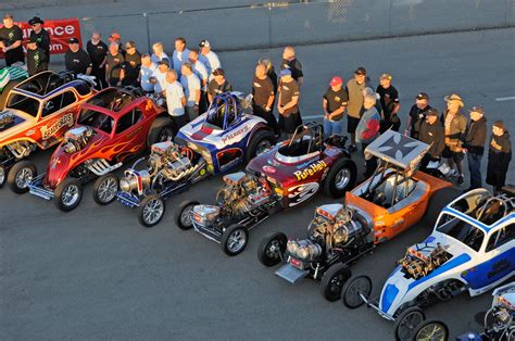 Traditional Fuel Altereds Star In Bakersfields 24th California Hot Rod