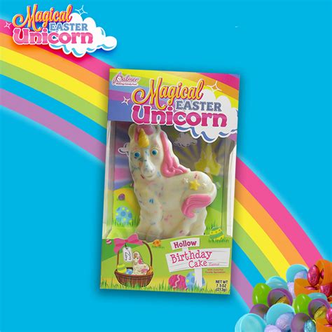 Magical Easter Unicorn Best Candy Chocolate Bunny Holidays Sweets