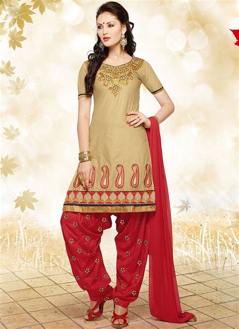 Latest Fashion Of Designer Punjabi Dresses And Patiala Salwar Kameez